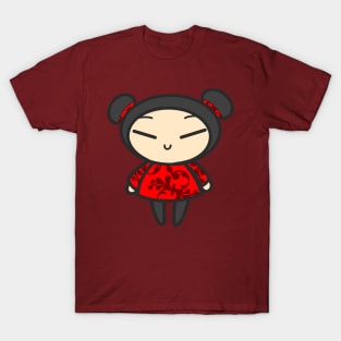 Victorian Flower Pucca T-Shirt